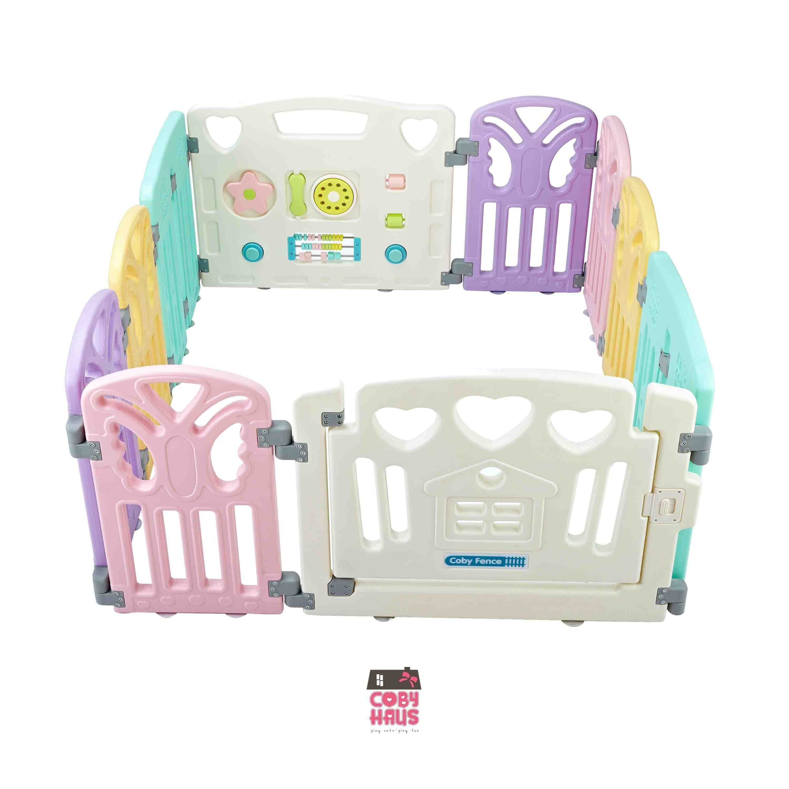 Coby Haus Play Fence 6+2+2