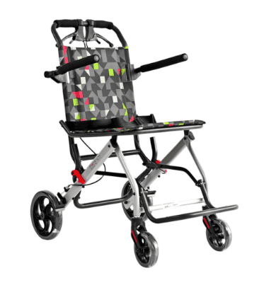 OneHealth DY800 Kursi Roda Travel – Merah