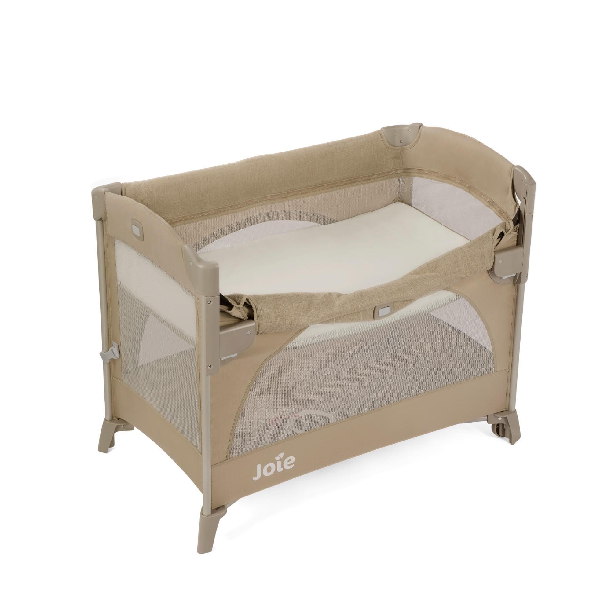 Joie Kubbie Sleep Bedside Baby Box – Toffee