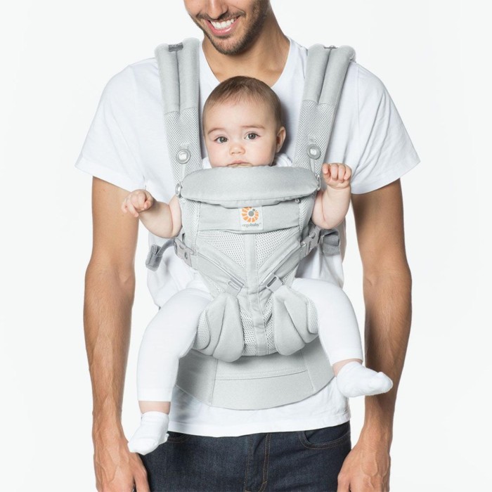 Ergobaby Omni 360 Cool Air Mesh Baby Carrier – Pearl Grey 2 Ergobaby Omni 360 Cool Air Mesh Baby Carrier – Pearl Grey 2