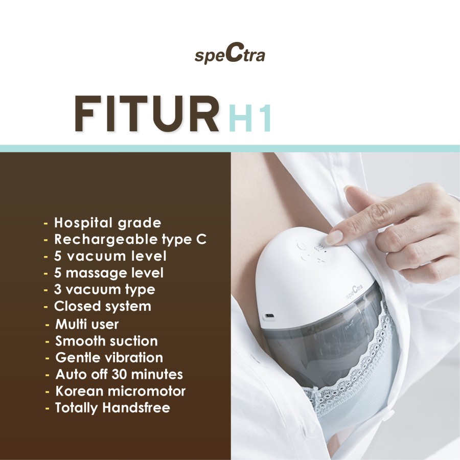 Spectra H1 Wearable Handsfree Electric Breastpump – 1 Pcs 2 Spectra H1 Wearable Handsfree Electric Breastpump – 1 Pcs 2