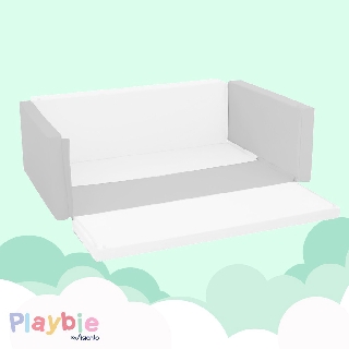 Playbie Bumperbed – Grey Combi Playbie Bumperbed – Grey Combi