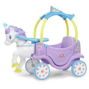 Little Tikes Magical Unicorn Carriage Coupe – Tanpa Tatakan Kaki