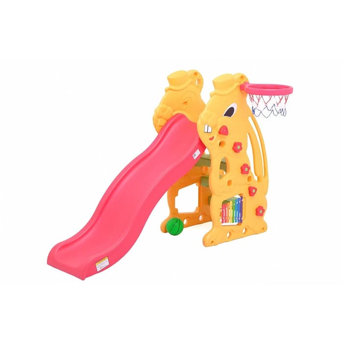 Labeille Bunny Slide and Basketball – Yellow