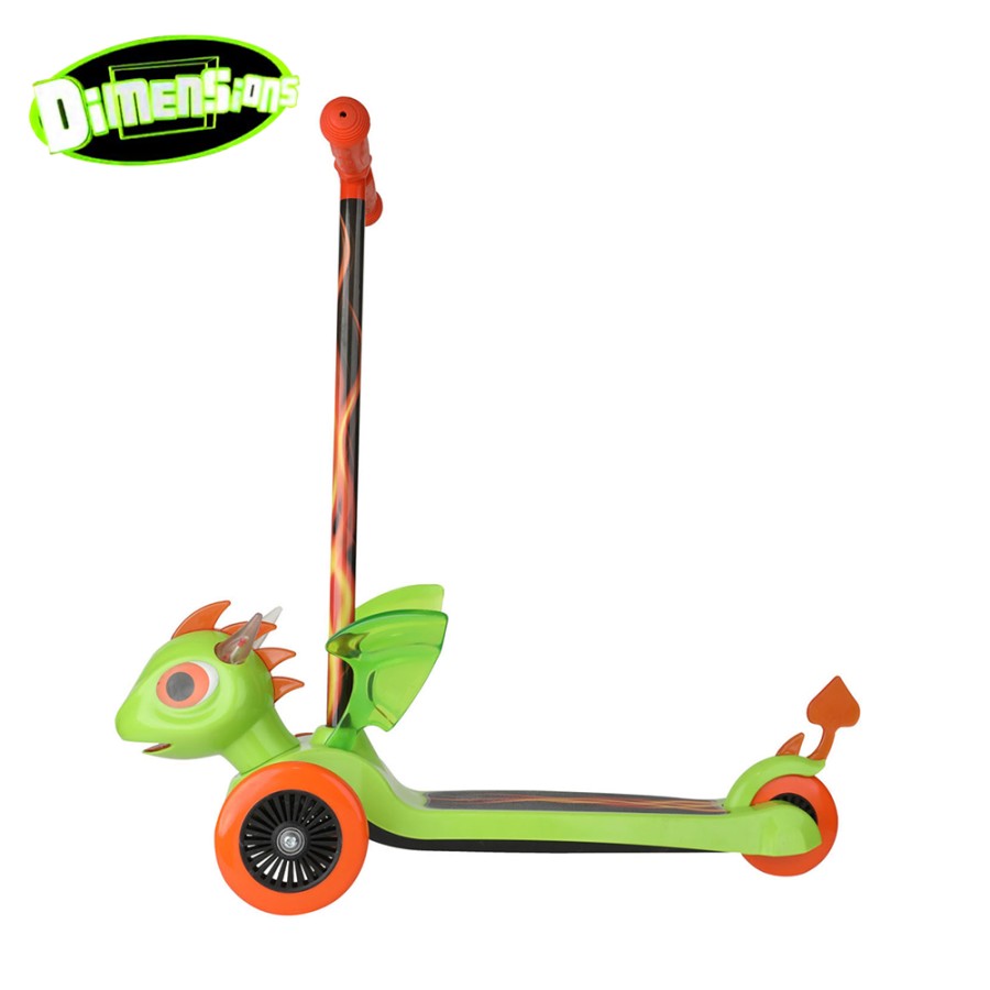 Dimensions Premium 3 Wheel Kids Scooter – Dragon 3 Dimensions Premium 3 Wheel Kids Scooter – Dragon 3