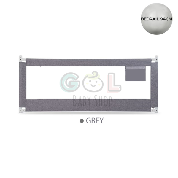 GOL Bed Rail 200cm x 92cm – Grey Polos