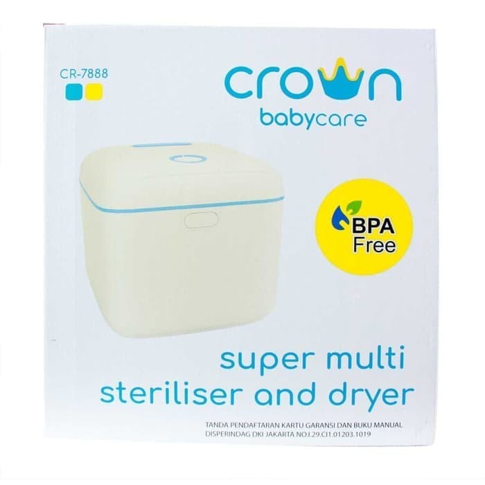 Crown Super Multi UV Sterilizer & Dryer – Yellow