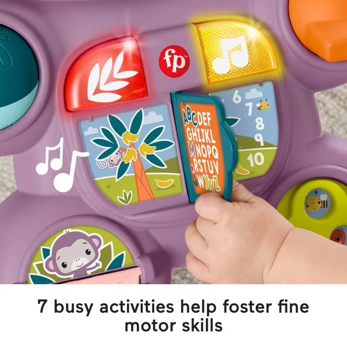 Fisher Price Purple Monkey Push Walker 6 Fisher Price Purple Monkey Push Walker 6