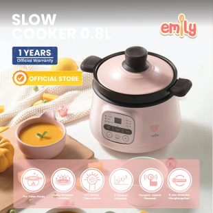 Emily Slow Cooker 0.8L Clay Pot