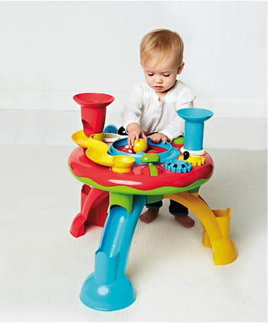 ELC Little Senses Lights and Sounds Activity Table – White (DISKON PUDAR) 3 ELC Little Senses Lights and Sounds Activity Table – White (DISKON PUDAR) 3
