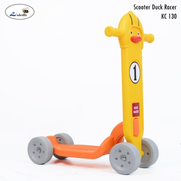 Labeille Scooter Duck Racer – Yellow