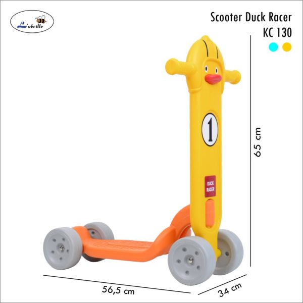 Labeille Scooter Duck Racer – Yellow 2