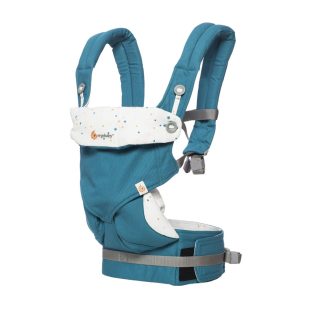Ergobaby 360 4-Position Baby Carrier – Festive Skies