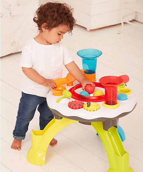 ELC Little Senses Lights and Sounds Activity Table – White (DISKON PUDAR) 4 ELC Little Senses Lights and Sounds Activity Table – White (DISKON PUDAR) 4
