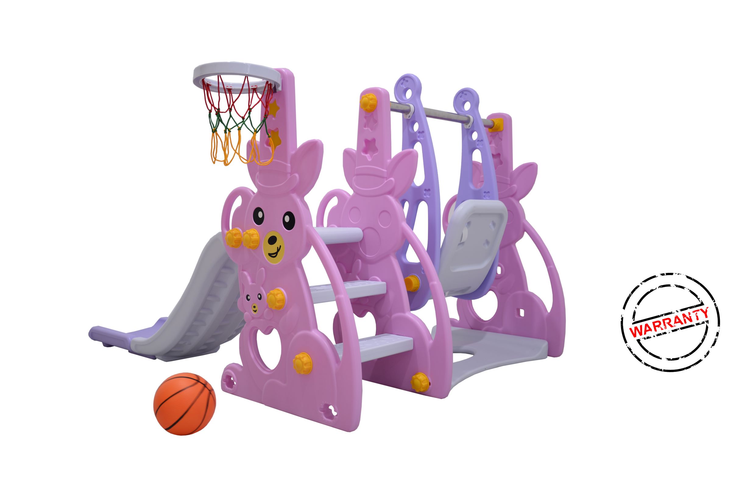 Labeille Kangaroo Slide and Swing – Pink 2 Labeille Kangaroo Slide and Swing – Pink 2