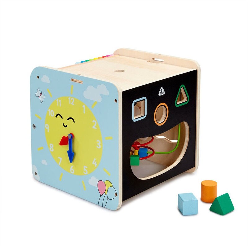 ELC Giant Wooden Activity Cube – New Version (Tanpa Block shape) 2 ELC Giant Wooden Activity Cube – New Version (Tanpa Block shape) 2