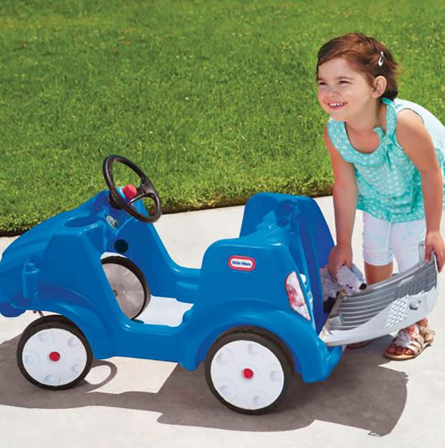 Little Tikes Quite Drive Buggy – Blue (Dengan Pijakan Kaki) 4 Little Tikes Quite Drive Buggy – Blue (Dengan Pijakan Kaki) 4