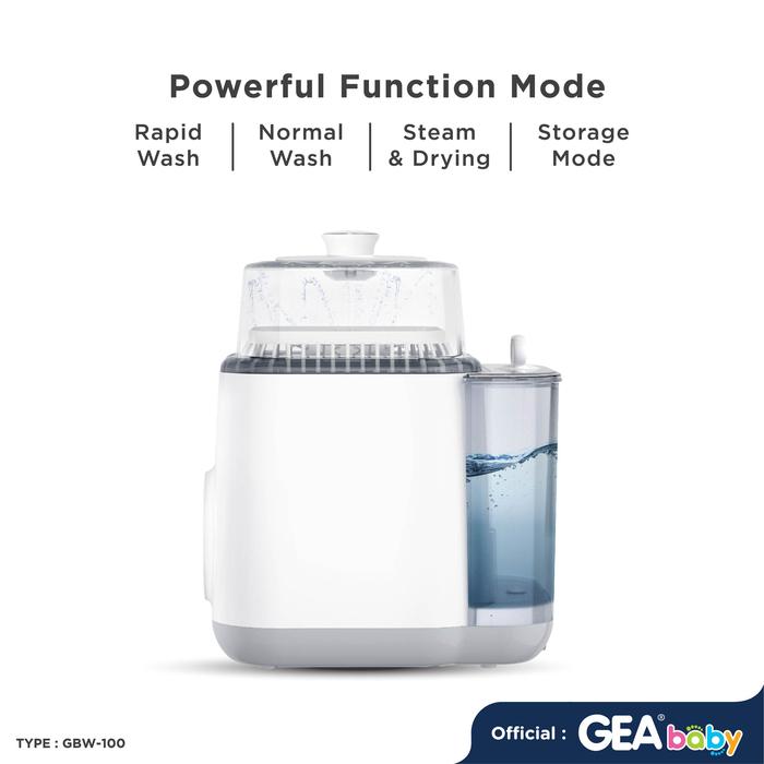 Gea Baby GBW-100 Deluxe Auto Bottle Washer & Sterilizer Dryer 4 Gea Baby GBW-100 Deluxe Auto Bottle Washer & Sterilizer Dryer 4