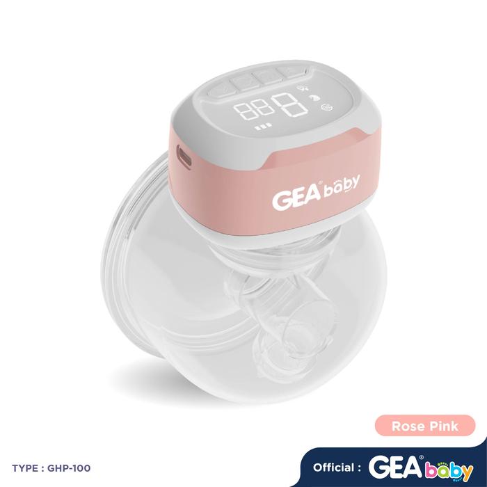 GEA BABY Cello Veola GHP-100 Handsfree Breastpump – Rose GEA BABY Cello Veola GHP-100 Handsfree Breastpump – Rose