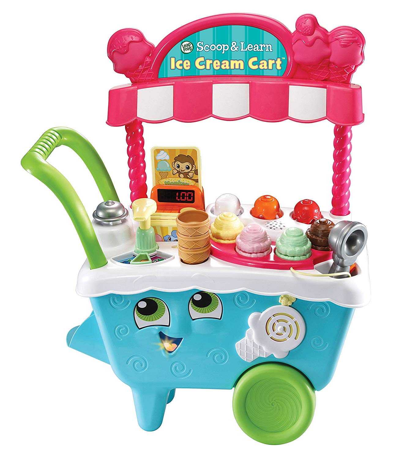 Leapfrog Scoop and Learn Ice Cream Cart – Complete Accesories