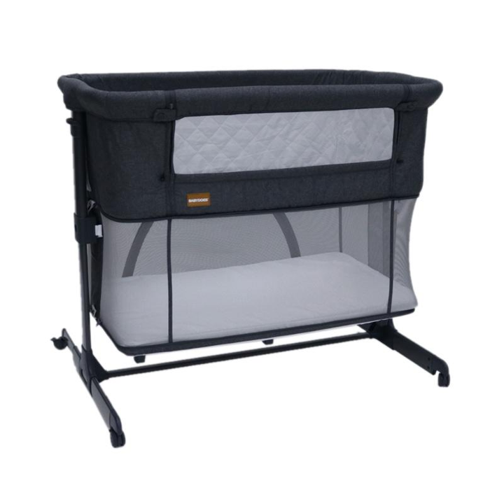 BabyDoes 3in1 Side Bed Baby Box – Dark Grey