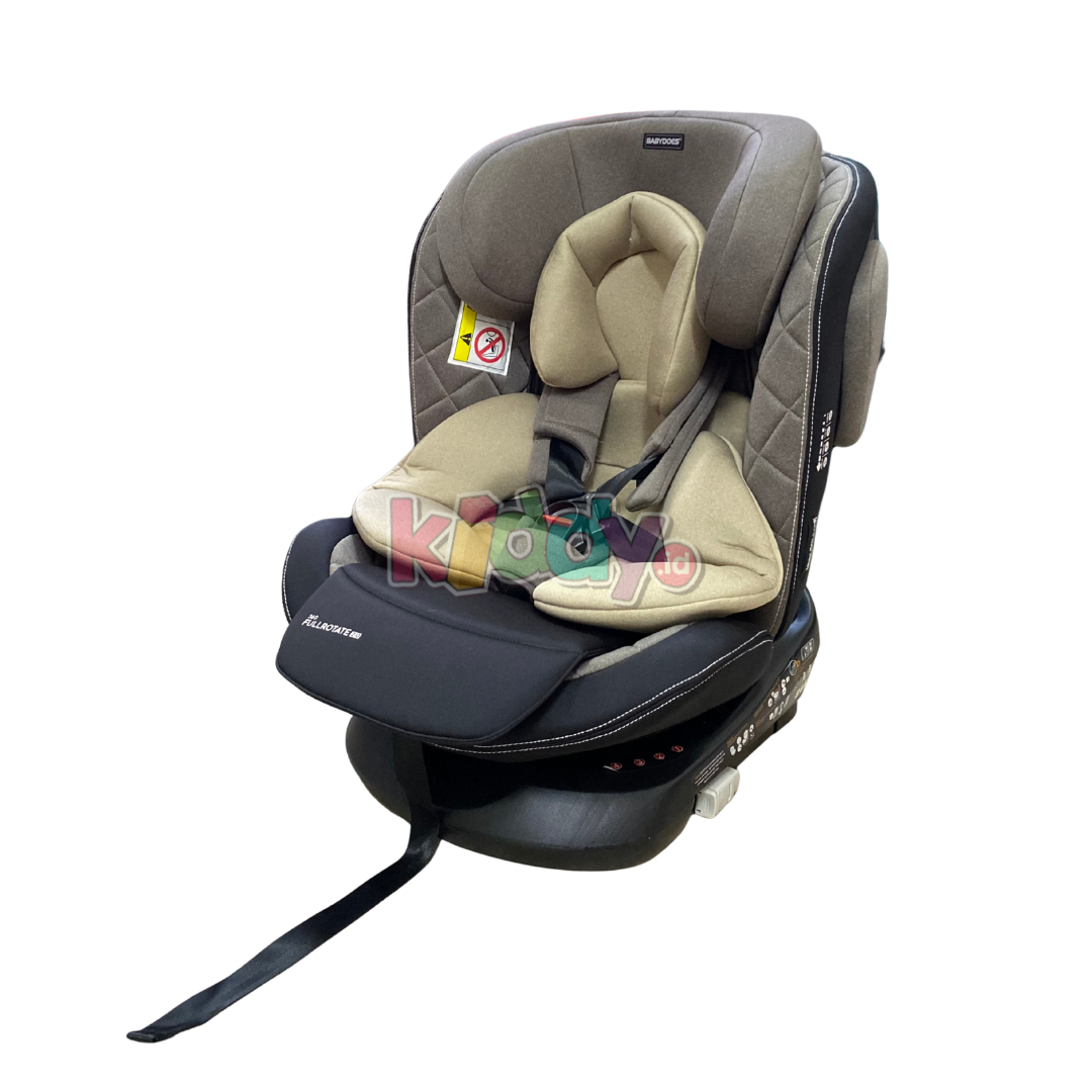 Babydoes 360° Full Rotate 2.0 Isofix Car Seat – Beige 2 Babydoes 360° Full Rotate 2.0 Isofix Car Seat – Beige 2