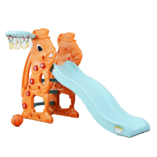 Labeille Bunny Slide and Basketball – Orange Tosca