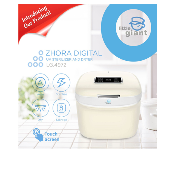 Little Giant Zhora Digital UV Sterilizer & Dryer – Yellow 2 Little Giant Zhora Digital UV Sterilizer & Dryer – Yellow 2