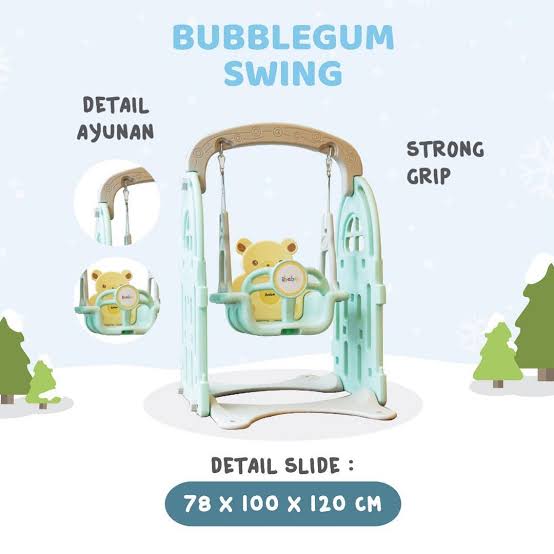 Ibebe Bubble Gum Swing – Blue