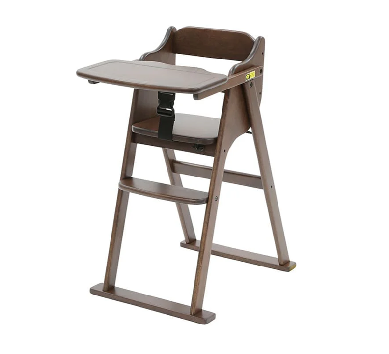 NEW UNIT – Yamatoya Tatameru High Chair – Dark Brown NEW UNIT – Yamatoya Tatameru High Chair – Dark Brown
