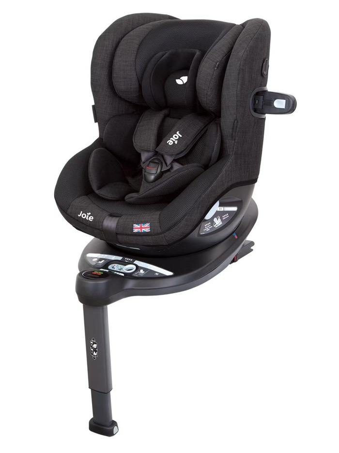 Joie i-Spin 360 ISOFIX Car Seat with Canopy – Mesh Black 4 Joie i-Spin 360 ISOFIX Car Seat with Canopy – Mesh Black 4