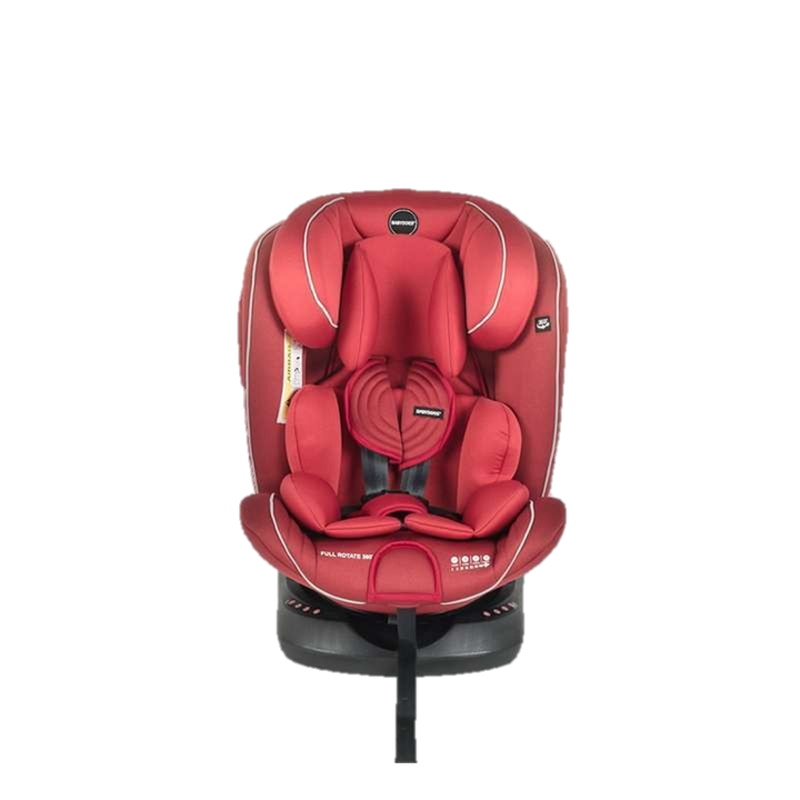 Babydoes Full Rotate 360 Isofix Carseat – Red