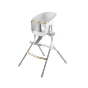 Beaba Up & Down High Chair Grey White