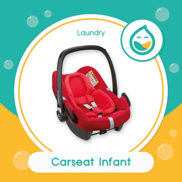 Laundry Car Seat Infant – Sparkling Clean (Noda Berat)