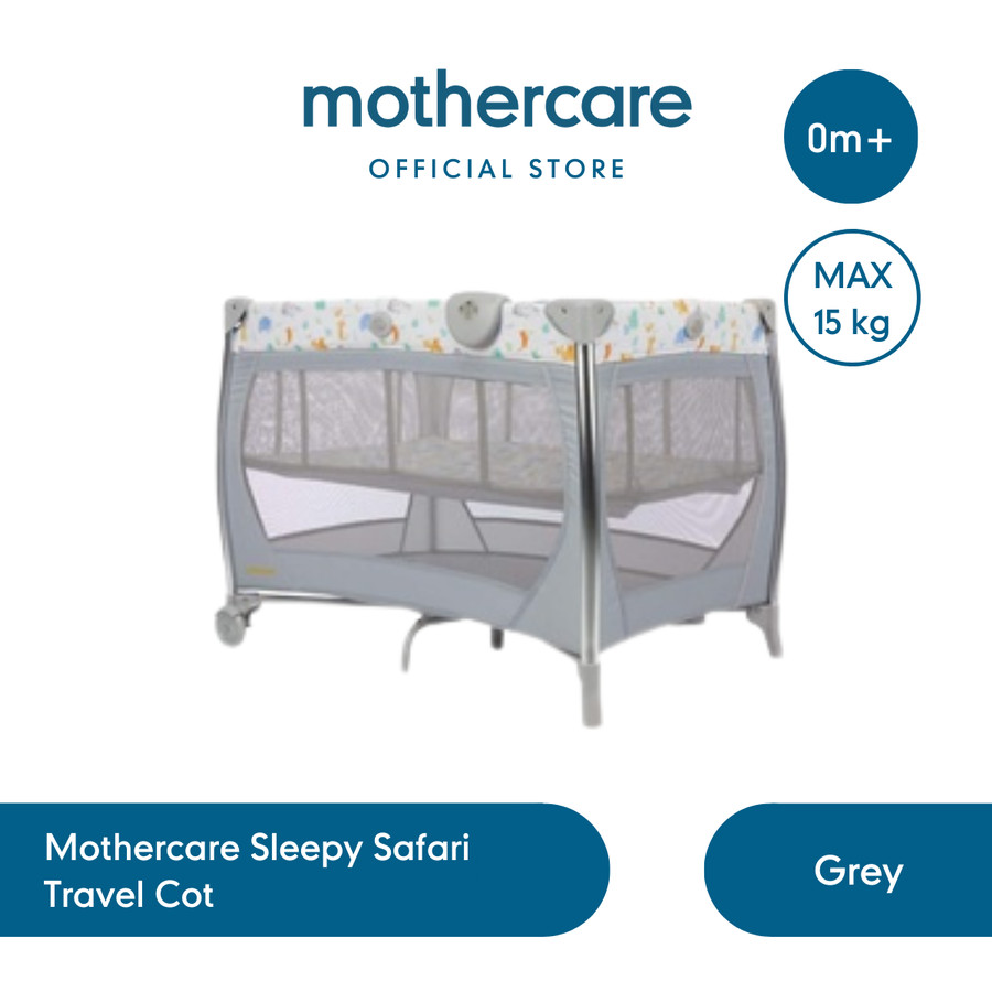 Mothercare Sleepy Safari Travel Cot