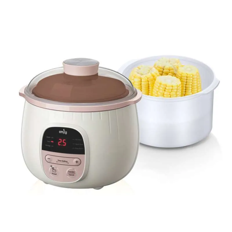Emily Slow Cooker 0.8L Clay Pot 2 Emily Slow Cooker 0.8L Clay Pot 2