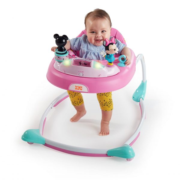 Bright Starts Disney Baby Minnie Mouse Stars & Smiles Baby Walker 3