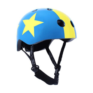 London Taxi Kids Helmet – Star Blue Yellow