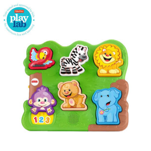 Fisher Price Laugh & Learn Zoo Animal Puzzle