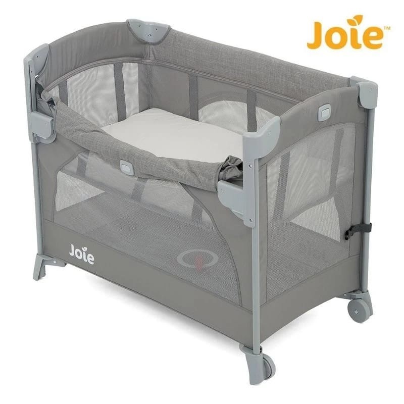 Joie Kubbie Sleep Bedside Baby Box – Foggy Grey (DISKON NODA SPIDOL) Joie Kubbie Sleep Bedside Baby Box – Foggy Grey (DISKON NODA SPIDOL)