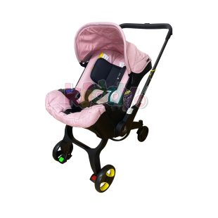 Kuru EVO 2in1 Baby Infant Stroller & Car Seat – Pink