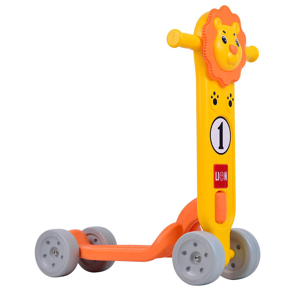 NEW UNIT – Labeille Scooter Lion Racer – Yellow NEW UNIT – Labeille Scooter Lion Racer – Yellow