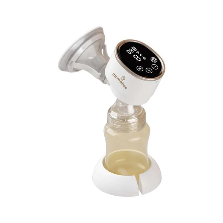 Momabae Diamond Portable Electric Breast Pump – White