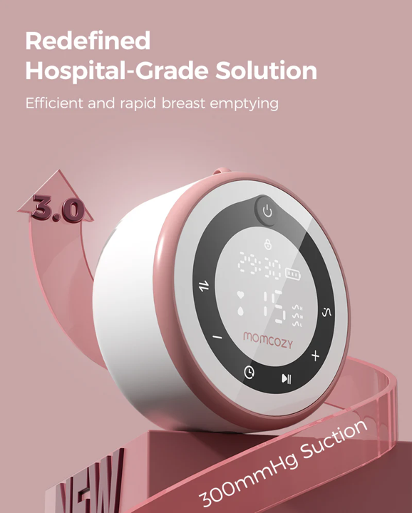 Momcozy V1 Pro Hospital-Grade Wearable Breast Pump 4 Momcozy V1 Pro Hospital-Grade Wearable Breast Pump 4