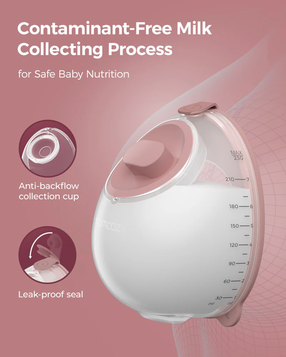 Momcozy V1 Pro Hospital-Grade Wearable Breast Pump 5 Momcozy V1 Pro Hospital-Grade Wearable Breast Pump 5