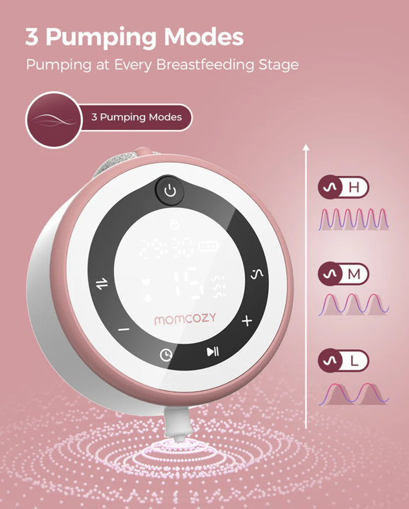 Momcozy V1 Pro Hospital-Grade Wearable Breast Pump 6 Momcozy V1 Pro Hospital-Grade Wearable Breast Pump 6