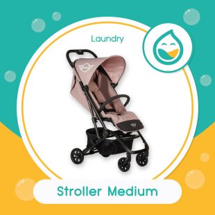 Laundry Stroller Medium – Bubble Clean (Noda Ringan)