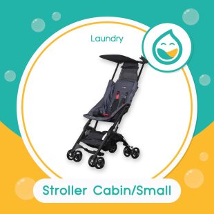 Laundry Stroller Small – Bubble Clean (Noda Berat)