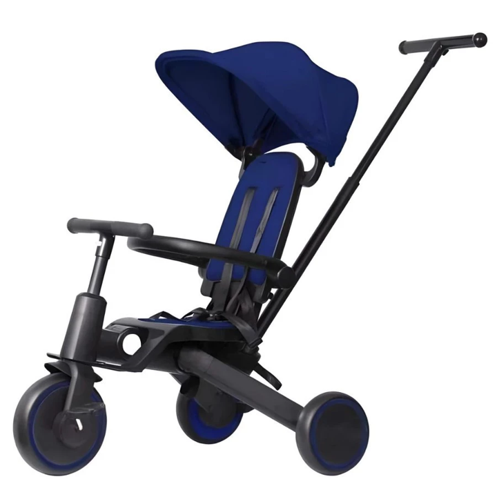 Right Start New Voyager 8 in 1 Multifunction Kids Tricycle – Dark Blue Right Start New Voyager 8 in 1 Multifunction Kids Tricycle – Dark Blue
